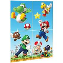 Super Mario - Plastic Scene Setter Wall Decorating Kit - $10.99