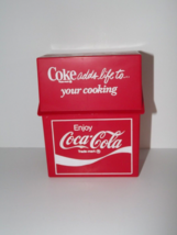 Vintage 1978 Coca Cola Recipe Box w/ Complete Set of 60 Recipes 6 Categories (e) - £23.34 GBP