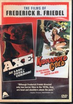 Axe &amp; Kidnapped Coed (Dvd) *New* Frederick R. Friedel Double Feature, Oop - £23.97 GBP