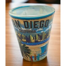 San Diego California Shot Glass Barware Souvenir Beach Scene Cityscape 2... - $13.99