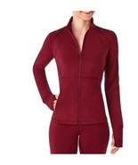 Member&#39;s Mark Everyday Exra Warm Full Zip Jacket Bordeaux Women&#39;s Sz XXL... - $19.65