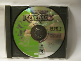 2002 PC Video Game: Command &amp; Conquer - Renegade, disc 1 - £3.55 GBP