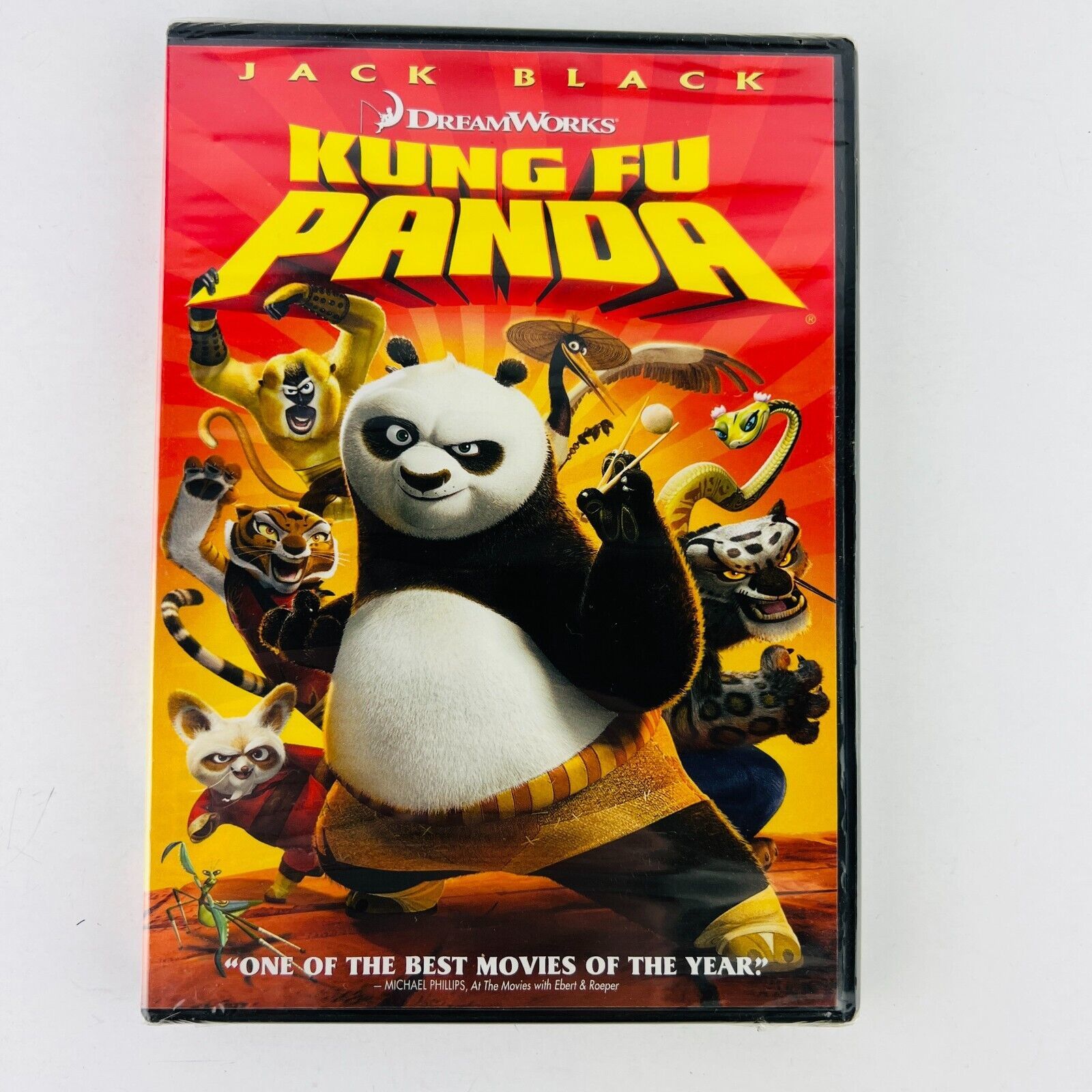 Kung Fu Panda DVD Jack Black, Dustin Hoffman, Angelina Jolie,