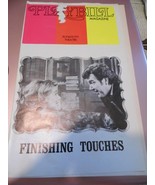 March 1973 - Plymouth Theatre Playbill -  FINISHING TOUCHES - Barbara Be... - £15.80 GBP