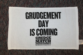 2X GRUDGE MATCH - Movie PROMO Towel - GRUDGEMENT DAY IS COMING -Stallone... - £3.15 GBP