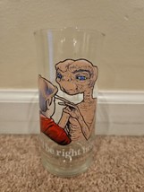 1982 E.T. &quot;I&#39;ll Be Right Here&quot; Pizza Hut Glass ET The Extra Terrestrial - $9.49