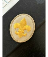Boy Scout Rank Uniform Tan Patch 2010 Back BSA Scouts America NEW 620078 - $145.84 MXN