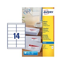 Avery J8163-25 A4 Sheet Address Labels for Inkjet Printers - White, 14 L... - $43.23 CAD