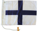 Letter X - Nautical Code Signal Nylon Flag - Nylon, 4' x 4', Rope and To... - $186.00