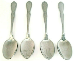 Rogers Stainless Cutlery Victorian Manor Fruit Cereal Spoons 6&quot; Set of 4... - $186.13 MXN