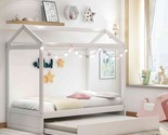 For Kids, Girls And Boys, Wood Bedframe, Can Be Decorated, No Box Spring... - $499.99