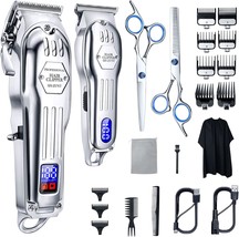 Professional Cordless Hair Clippers For Men, Barber Hair Cutting, By Kikido. - $77.99