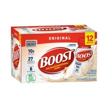 BOOST Original Balanced Nutritional Drink, BB 01/2024 Very Vanilla, 8 Ounce - £19.17 GBP