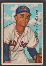 Boston Red Sox Walt Masterson 1952 Bowman # 205 - £5.58 GBP