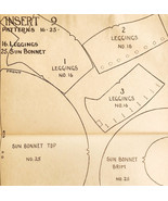 1913 Mary Frances Sewing Pattern Doll Sun Bonnet Leggings Jane Boyer Art... - $39.99