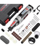 Rotary Tool Cordless - 8V Rotary Tool 2 Shield Attachments &amp; Suitcase, 3... - £38.75 GBP