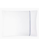 ANNE DE SOLENE AUTREFOIS 3pc QUEEN FIT SHEET/PILLOWCASES PERCALE BLUE TR... - $143.26