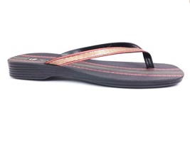 aeroblu Thong Flip Flop Sandals Metallic Glitter Straps Size 37 US 6.5 G... - $19.95