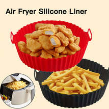 Premium Silicone Air Fryer Baking Tray  BBQ Mat Set - £11.92 GBP