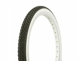 Premium Tire 20 X 1.75 BLACK/WHITE Side Wall HF-146, New White Wall - £21.90 GBP