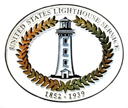 United States Lighthouse Service 1852-1939 Fridge Magnet - £4.78 GBP