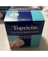 NEW Topricin Foot Pain Relief Cream 4 oz Exp 11/2025 - $20.79