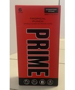 PRIME Tropical Punch Hydration Drink Mix 6 sticks Zero Sugar Added on th... - £7.88 GBP