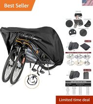 Bike Cover for 1, 2 or 3 Bikes - Outdoor Waterproof Bicycle Covers - 420... - $36.58
