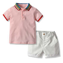 Children&#39;s Rainbow Striped Short Sleeve - $32.61