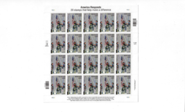 US Stamps/Postage/Sheets Sc #B2 Heroes of 2001 MNH F-VF OG FV $9.00 - £8.72 GBP