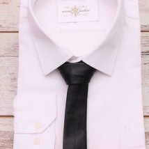 Handmade Genuine Lambskin Designer Collection Leather Neck Tie For Men - £26.50 GBP