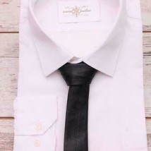 Handmade Genuine Lambskin Designer Collection Leather Neck Tie For Men - $33.65