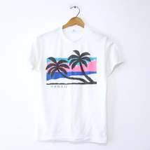 Vintage Hawaii Palm Tree T Shirt Medium - £24.96 GBP