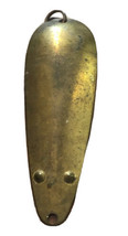 South Bend Indiana Vintage Gold Colored Mouse With Eyes Spoon Lure Bait - $284.38 MXN