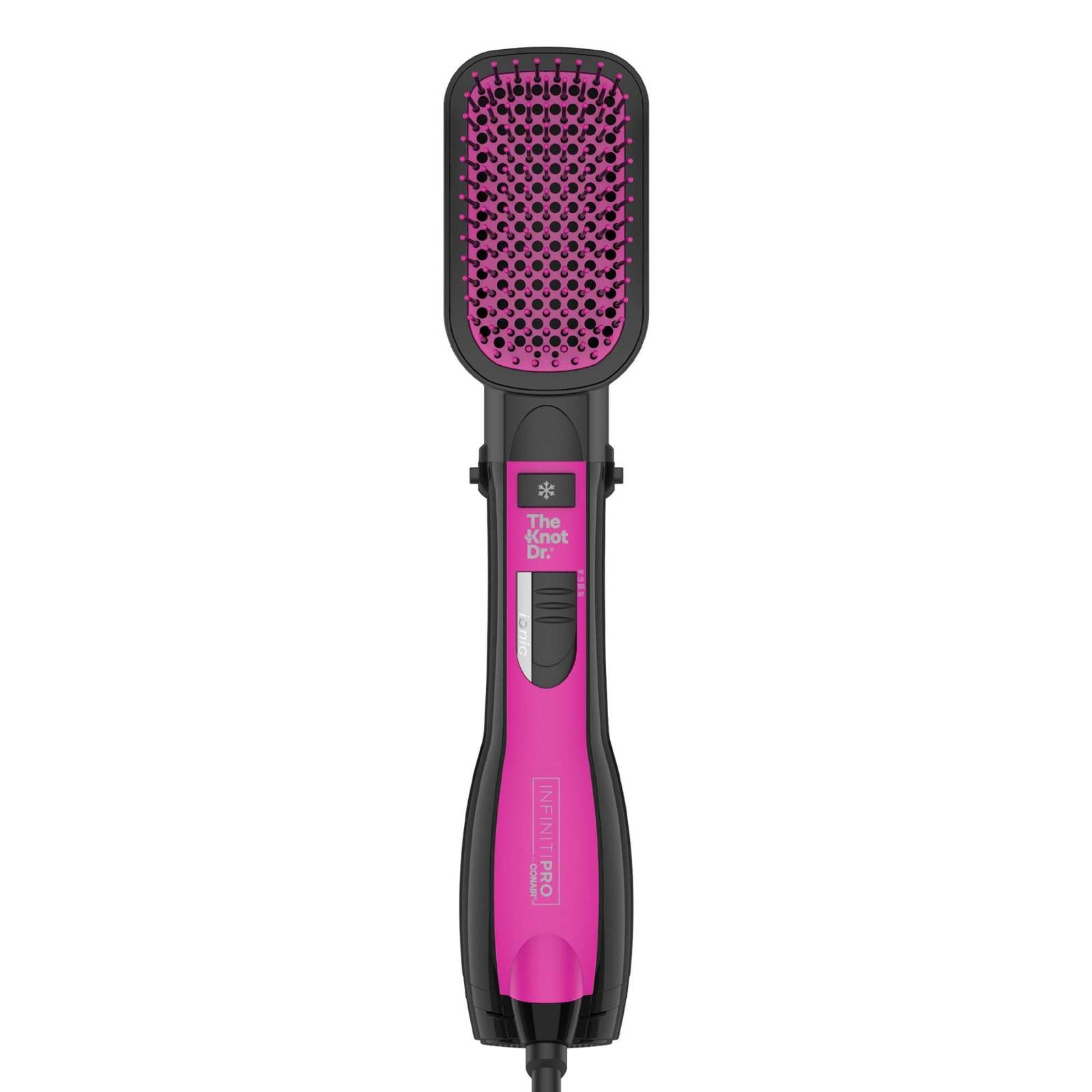 Conair The Knot Dr. All-in-One Smoothing Dryer Brush, Hair Dryer & Hot Air Brus
