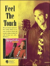 Larry Carlton Kid Gloves 1992 GRP Records advertisement 8 x 11 ad print - $4.23