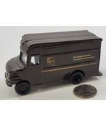 *B62) UPS United Parcel Service 4&quot; Diecast Delivery Brown Box Truck - $7.91