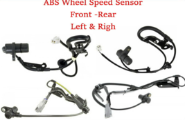 Set 4 Abs Wheel Speed Sensor Front-Rear Left/Right Fits:Lexus EX300 Camry Avalon - £29.53 GBP