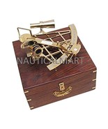  NauticalMart Brass Sextant With Wood Case - €130,34 EUR