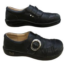 Alegria Shoes Khloe KHL-601 Women&#39;s 40 9.5 Comfort Black Leather - £27.60 GBP
