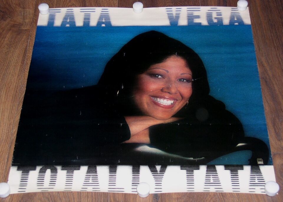 Tata Vega Promo Poster Totally Tata Vintage 1977 Tamla Records - $64.99