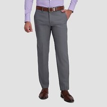 Men&#39;S Premium Stretch Straight Fit Trousers - Dark Gray 34X34 - £28.13 GBP
