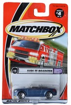 Hot Wheels Matchbox Audi TT Roadster, Daddy&#39;s Dream #4 - Blue - $14.01