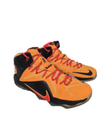 Nike Men&#39;s LeBron XII CLE LE Basketball Shoe 684593-830 Orange Black Siz... - $2,977.49 MXN