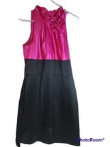 READ NEW NW Collections Evening Dress Prom Gown Cruise Party Pink Black 12 - £31.44 GBP