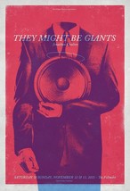 They Might Be Giants Poster Fillmore Jonathan Coulton November 2011 - £51.23 GBP