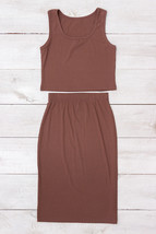 Set (women’s), Summer,  Nosi svoe 8289-103 (korychnevyj) - $59.14