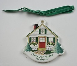 Longaberger Pottery From Our House To Yours Tie-On Collectible Accessory... - $12.59
