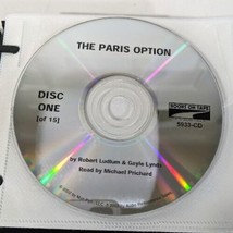 The Paris Option By Robert Ludlum Gayle Lynds Audiobook on CD Disk - $20.14