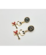 Electric Rock Star Puppy Stainless Steel Stud Fashion Dangle Earring - £19.77 GBP